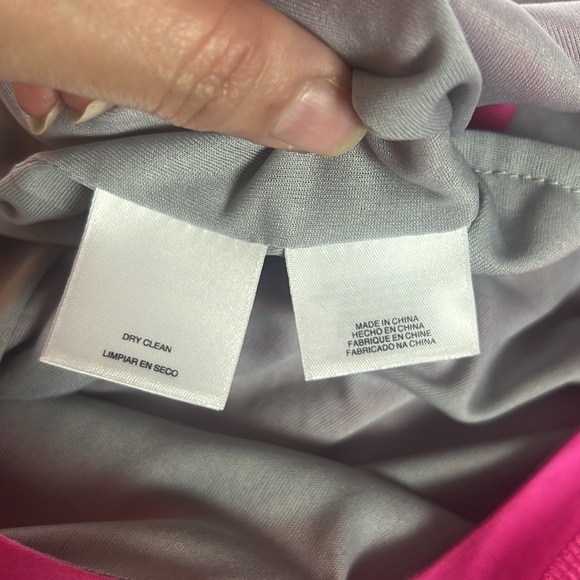 Nine West Women’s Pink/Gray Sleeveless Dress With Pockets Size 6 - Picture 10 of 14